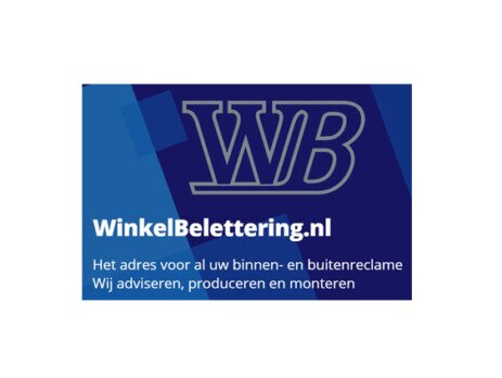 Winkelbelettering Nederland